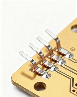 PCB 铜接触针 镀金电路板连接器 精密冲压电接触片