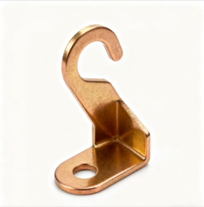 铜质挂钩式导电端子_电气连接挂钩接插件_镀铜挂钩端子